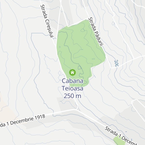 Map of Cabana Teioasa