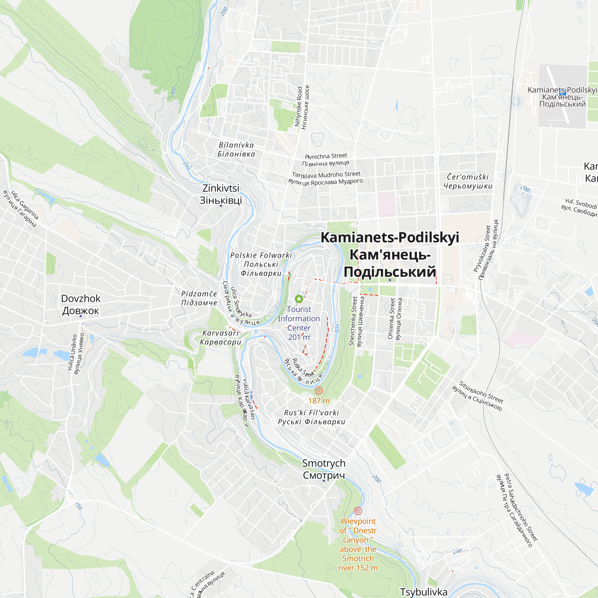 Tourist Information Center map