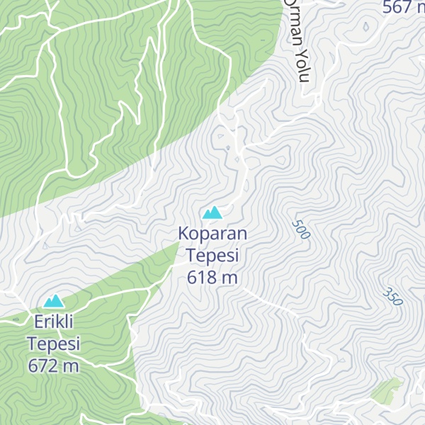 Map of Koparan Tepesi