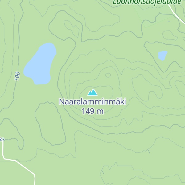 Map of Naaralamminmäki