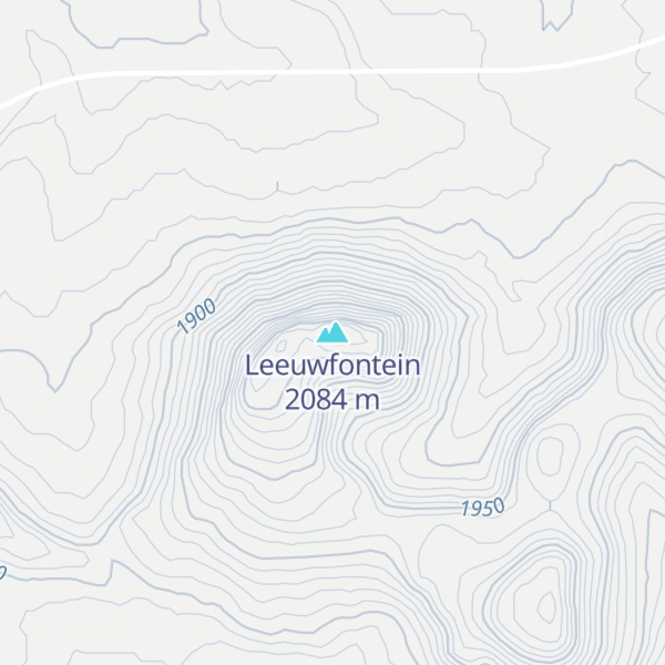 Map of Leeuwfontein