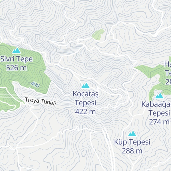 Map of Kocataş Tepesi