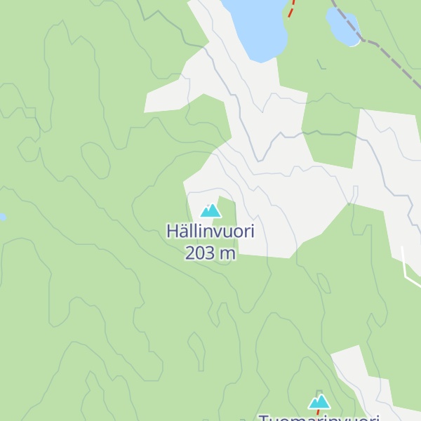 Map of Hällinvuori
