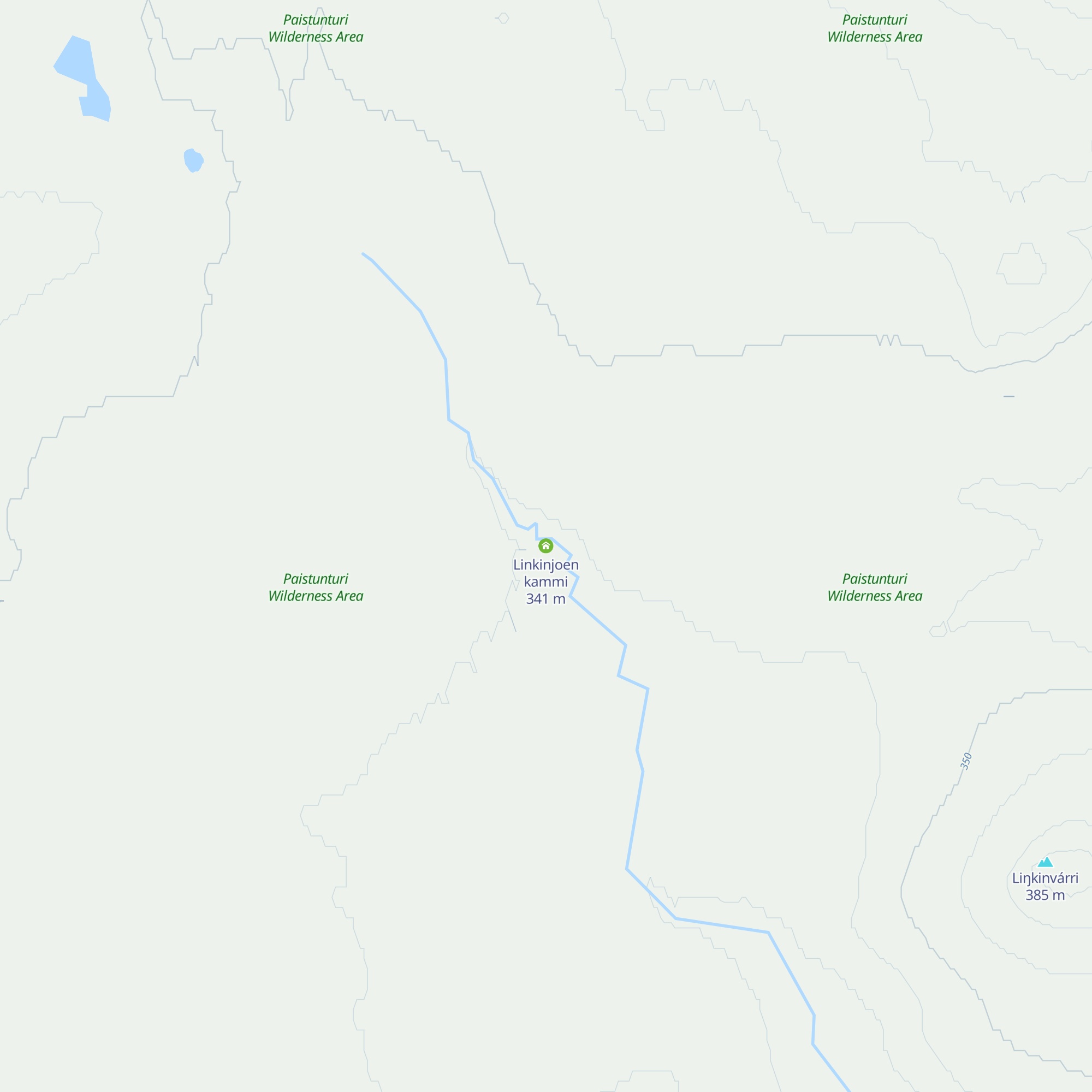 Linkinjoen kammi map