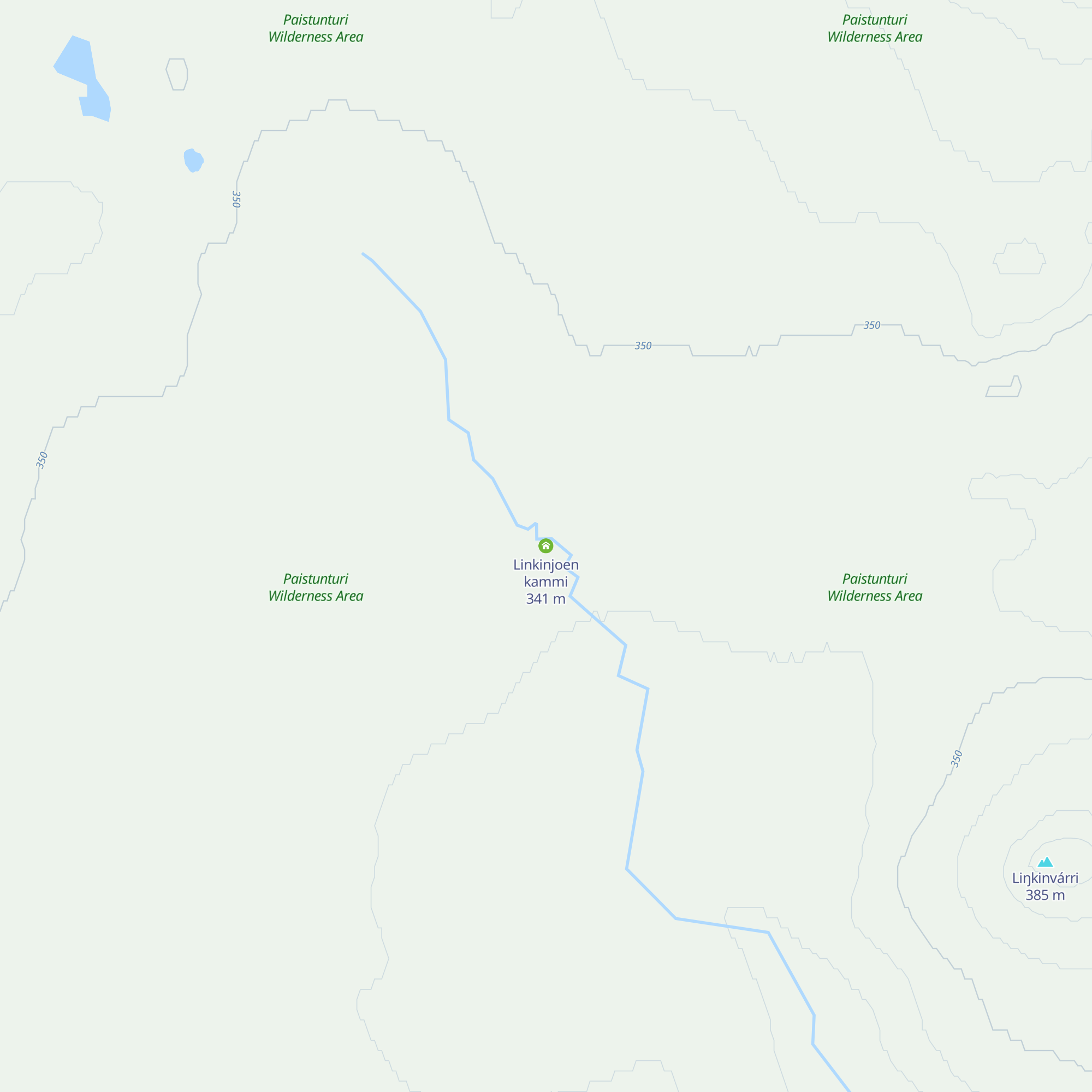 Linkinjoen kammi map