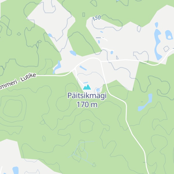 Map of Päitsikmägi