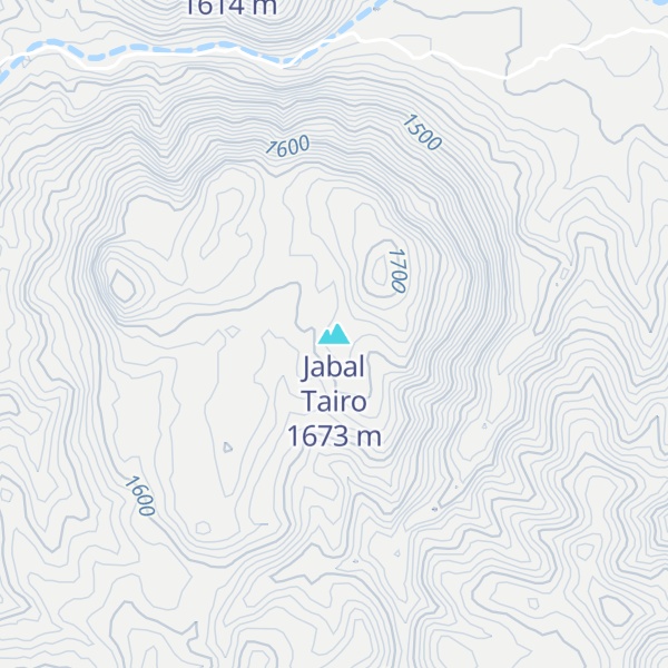 Map of Jabal Tairo