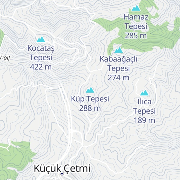 Map of Küp Tepesi