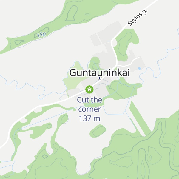 Map of Cut the corner