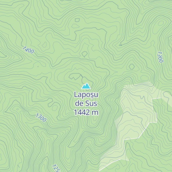 Map of Lapoșu de Sus