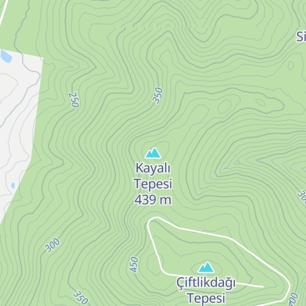 Map of Kayalı Tepesi