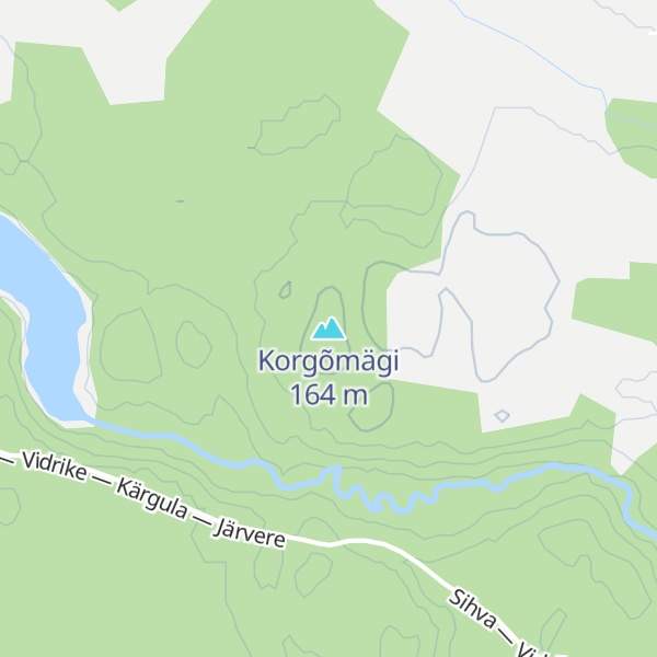 Map of Korgõmägi
