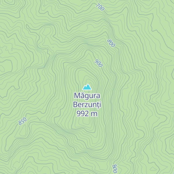 Map of Măgura Berzunți