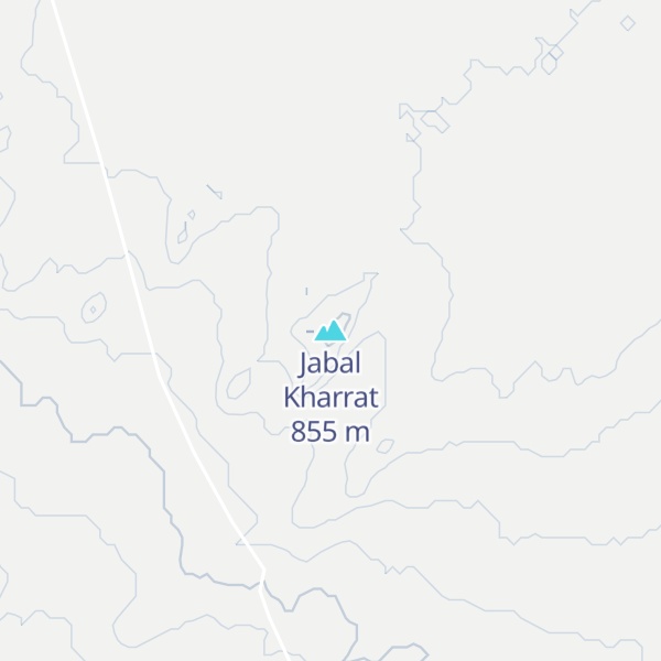 Map of Jabal Kharrat