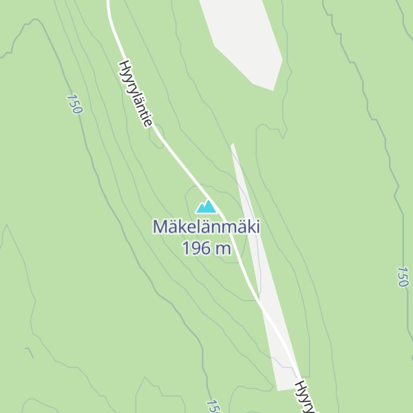 Map of Mäkelänmäki