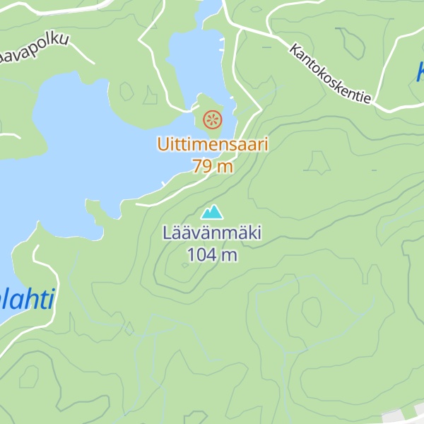 Map of Läävänmäki