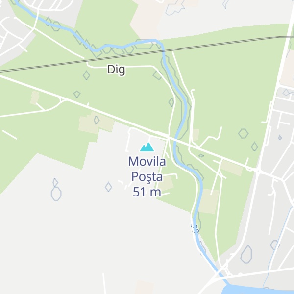 Map of Movila Poşta