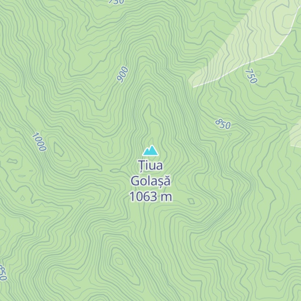 Map of Țiua Golașă