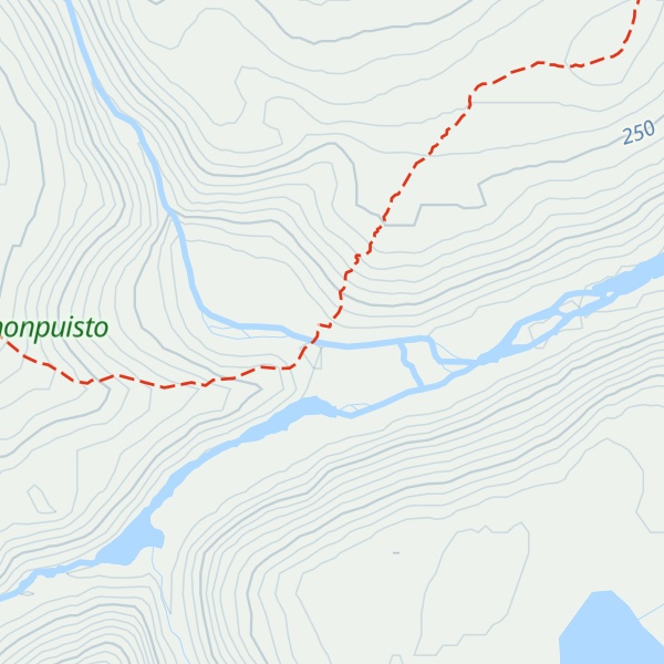 Map of Fiellujohka kammi