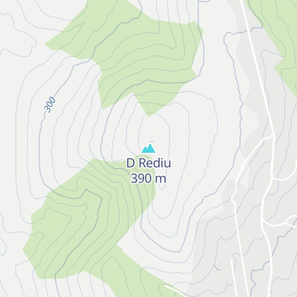 Map of D Rediu