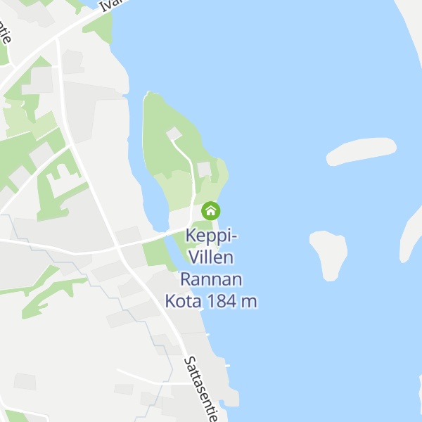 Map of Keppi-Villen Rannan Kota