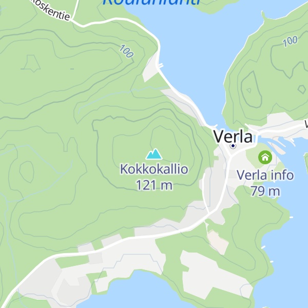 Map of Kokkokallio