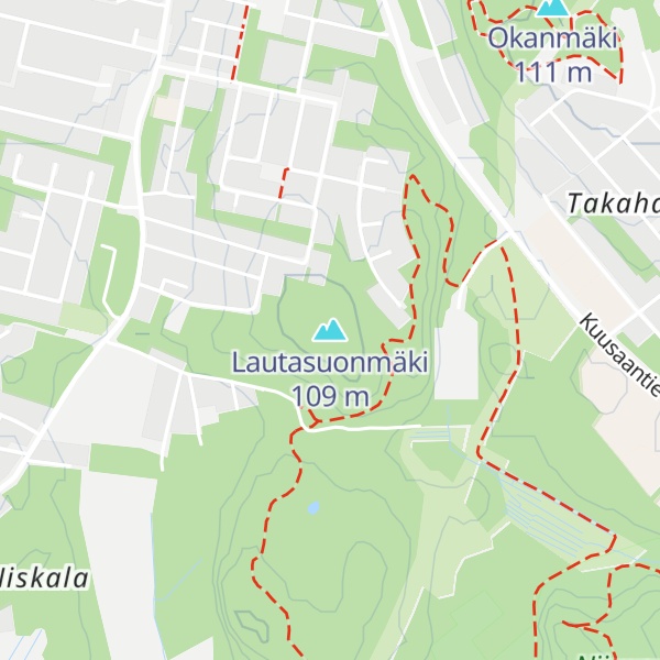 Map of Lautasuonmäki