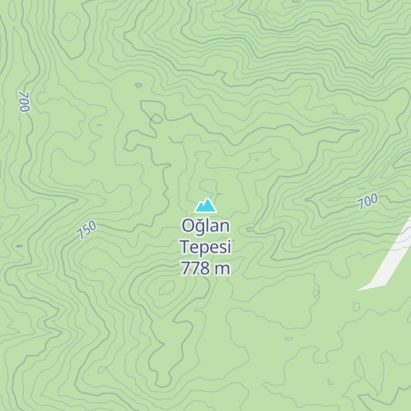 Map of Oğlan Tepesi