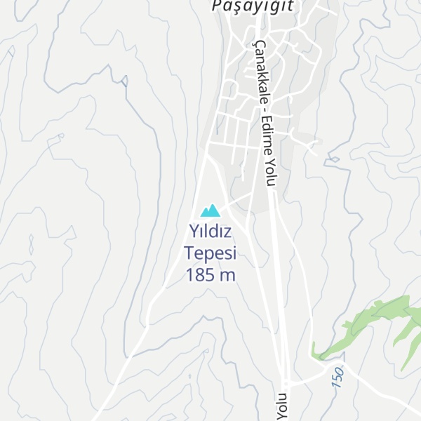 Map of Yıldız Tepesi