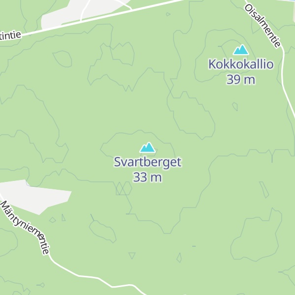 Map of Svartberget