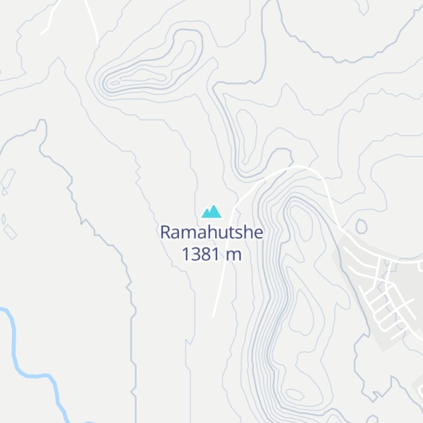 Map of Ramahutshe