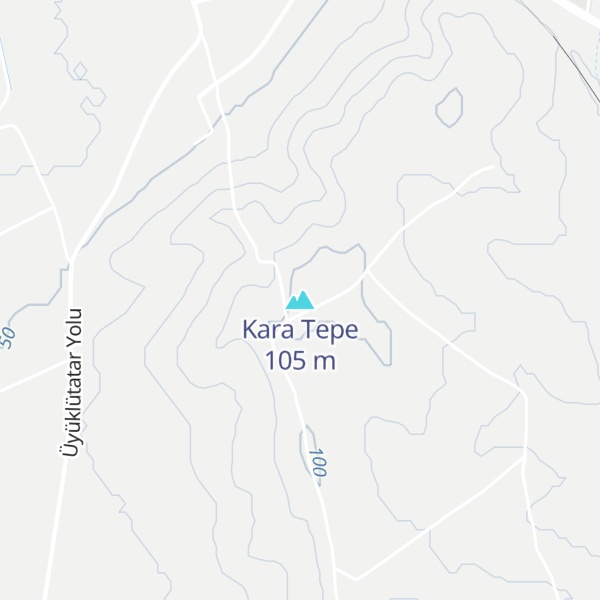 Map of Kara Tepe