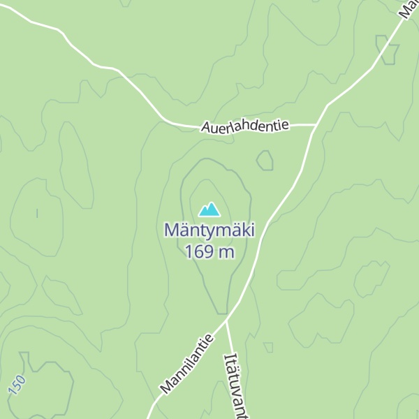Map of Mäntymäki