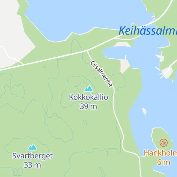 Map of Kokkokallio