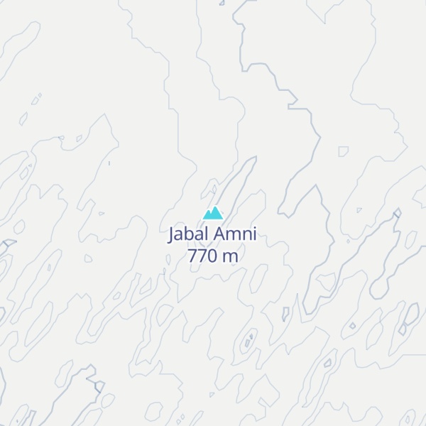 Map of Jabal Amni