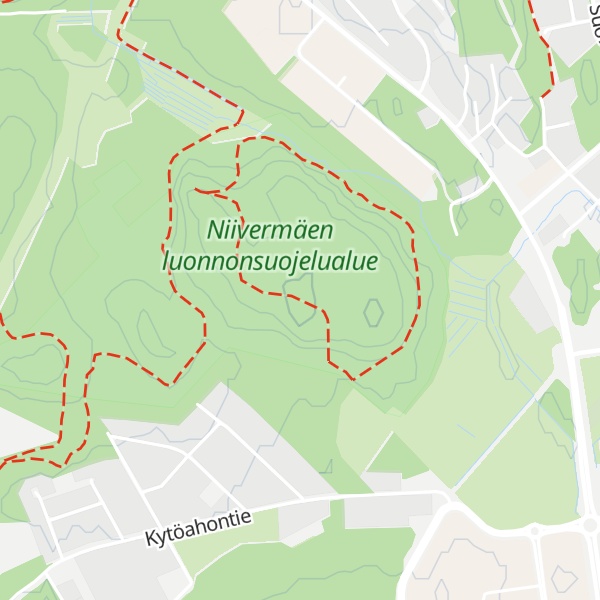 Map of Niivermäki