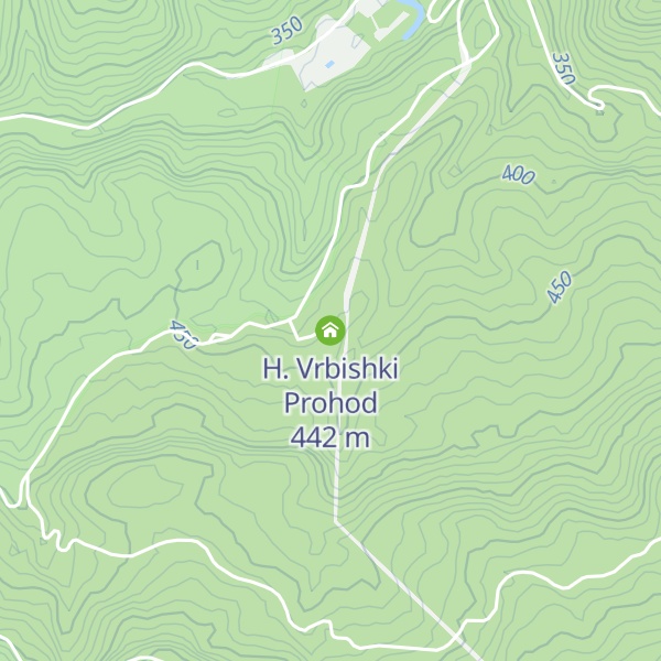 Map of H. Vrbishki Prohod