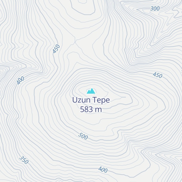 Map of Uzun Tepe