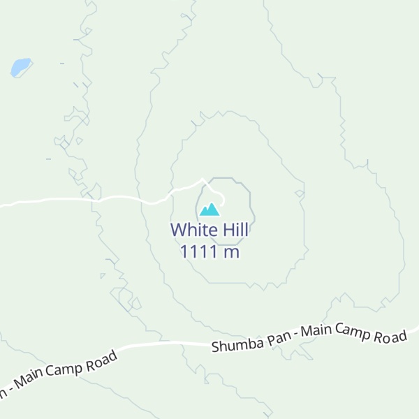 Map of White Hill