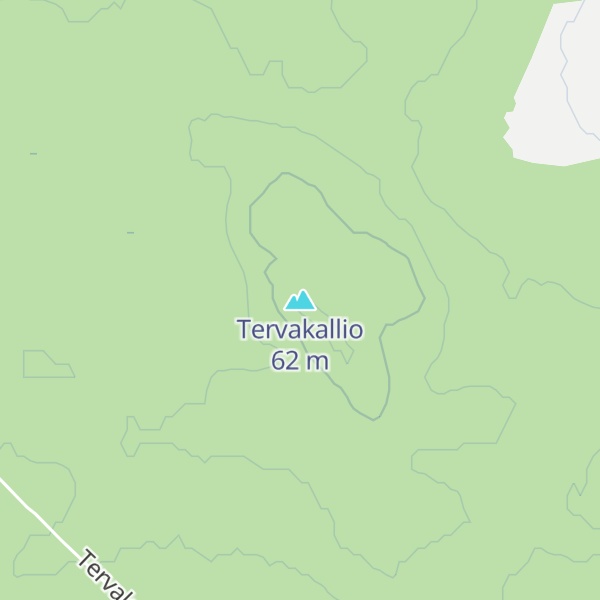 Map of Tervakallio