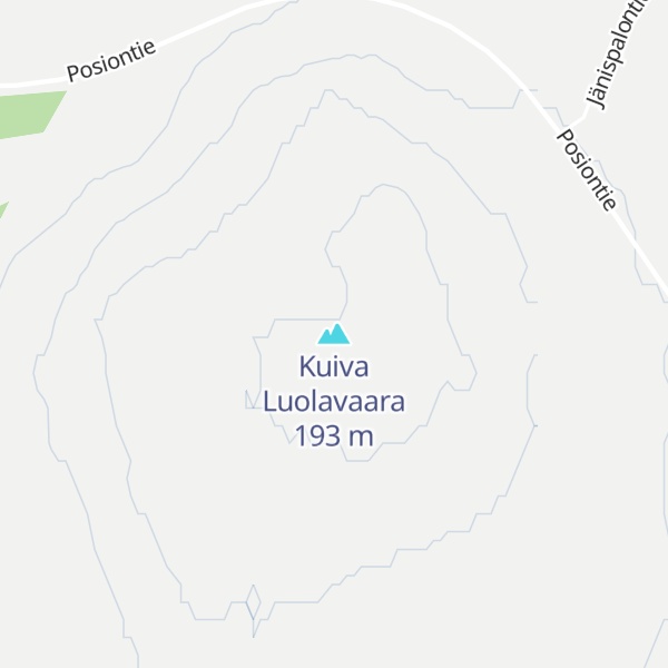 Map of Kuiva Luolavaara