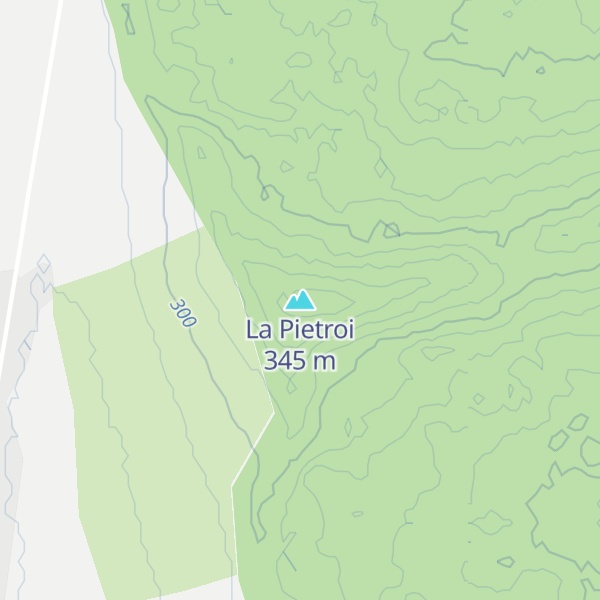 Map of La Pietroi