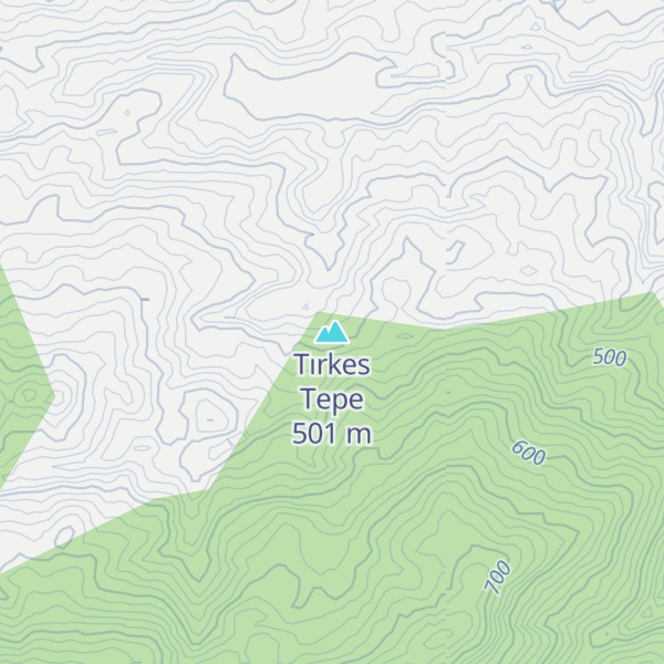 Map of Tırkes Tepe