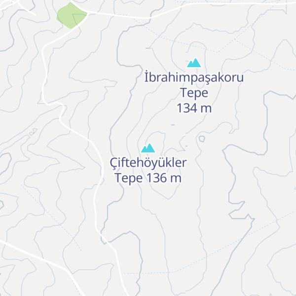 Map of Çiftehöyükler Tepe