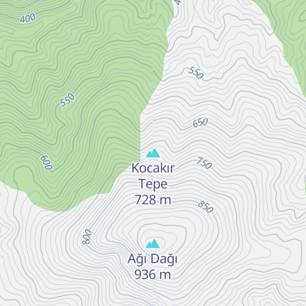 Map of Kocakır Tepe