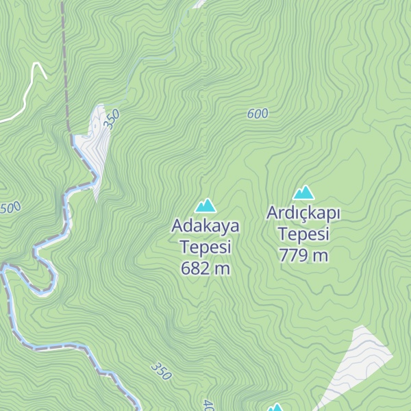Map of Adakaya Tepesi