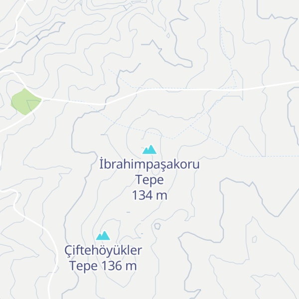 Map of İbrahimpaşakoru Tepe