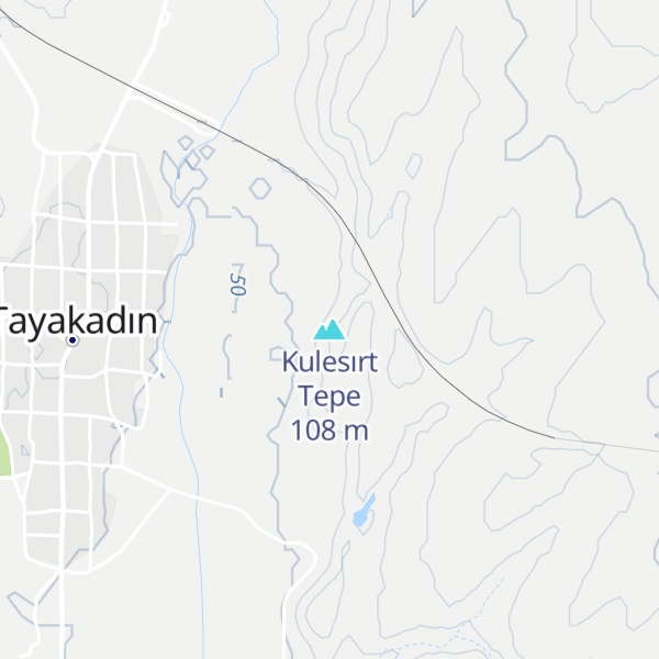 Map of Kulesırt Tepe