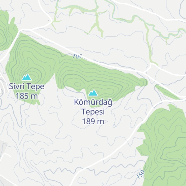 Map of Kömürdağ Tepesi