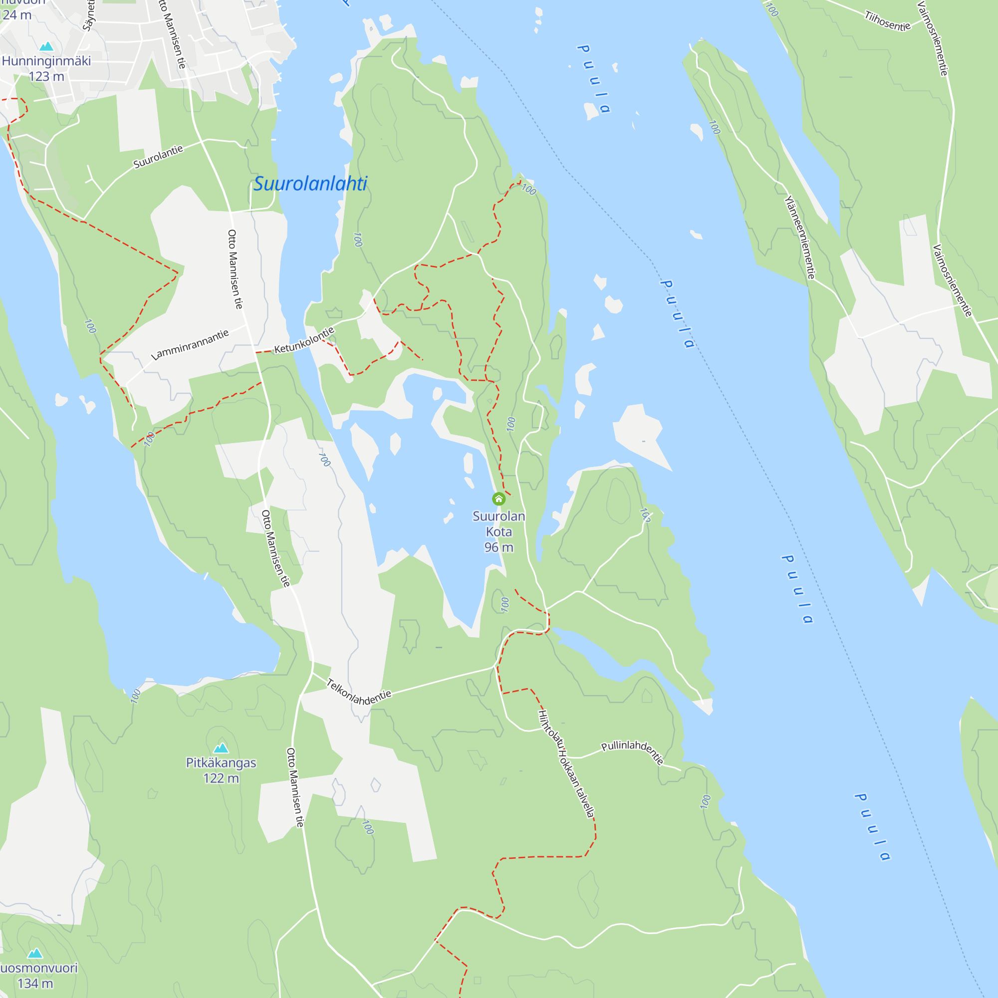 Suurolan Kota map